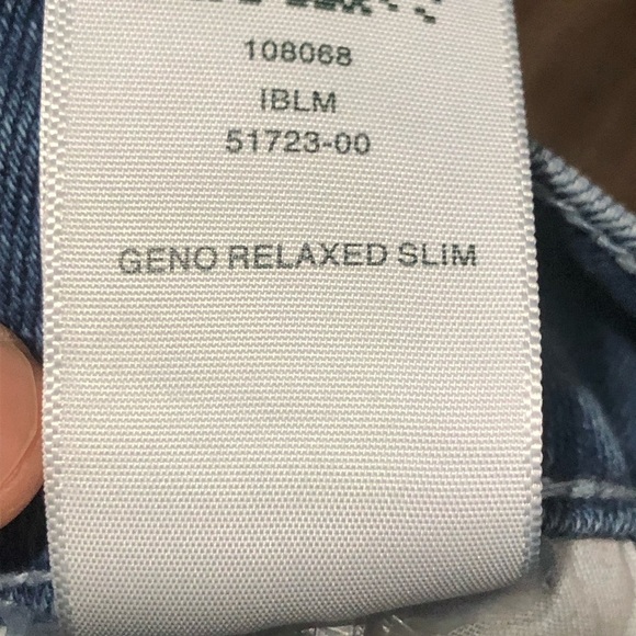 True Religion Jeans Men's 34 Geno Relaxed Slim Straight Leg Y2K Retro Denim - Picture 4 of 6